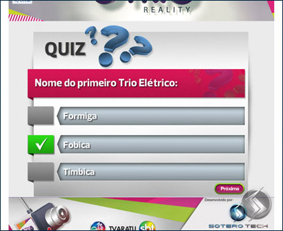 Quiz online - jogo de perguntas e respostas